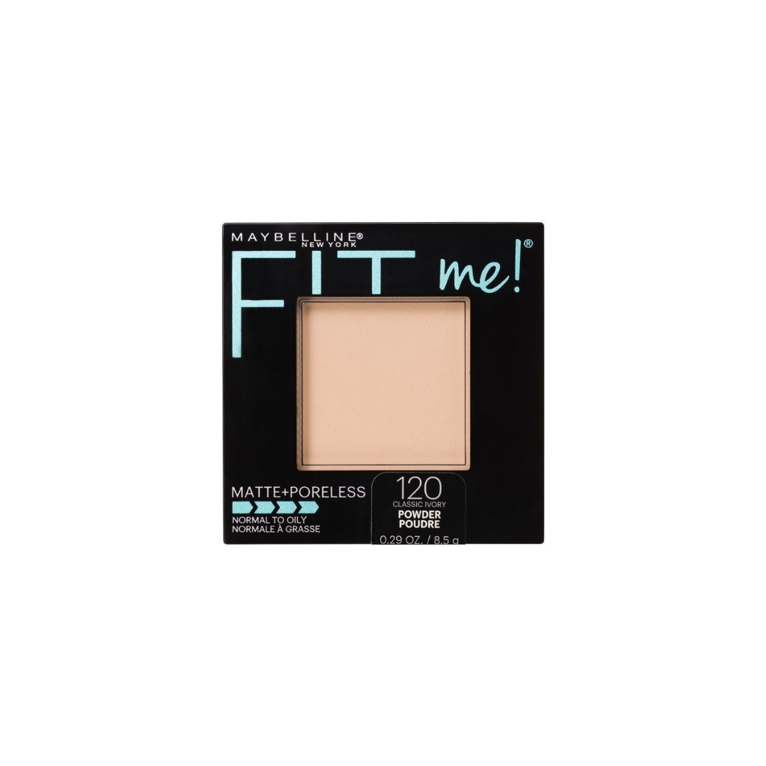 Maybelline Fit Me Matte & Poreless Pressed Powder 8.5g - 120 Classic Ivory