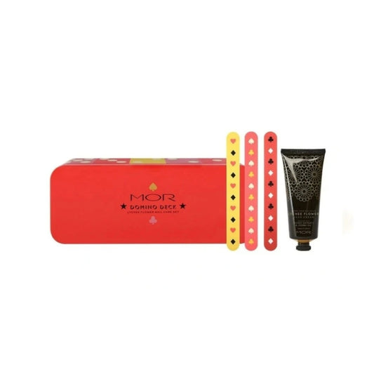 MOR Domino Deck Lychee Flower Nail Care Set
