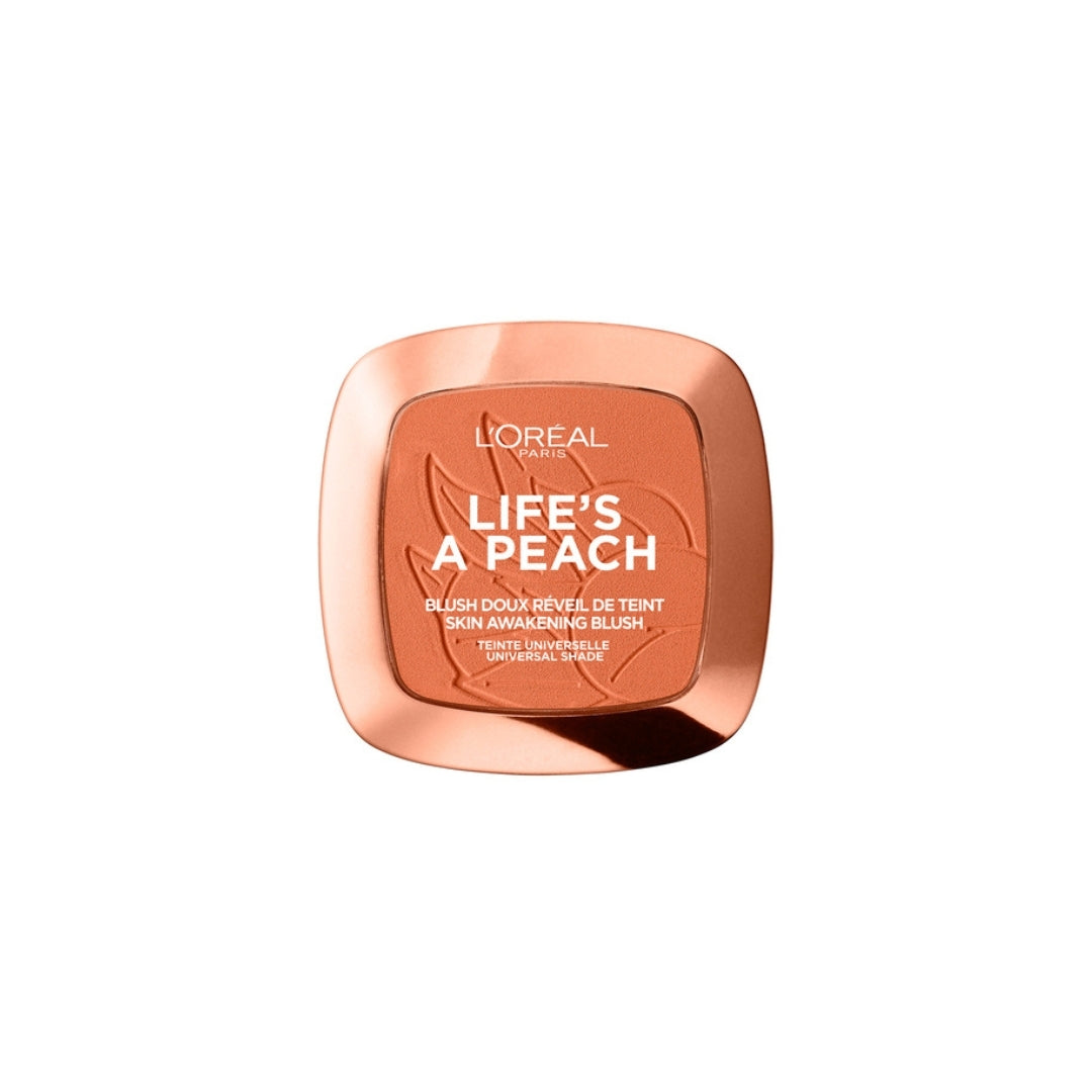 L'Oreal Paris Life's a Peach Blush 9g - 01 Peach Addict