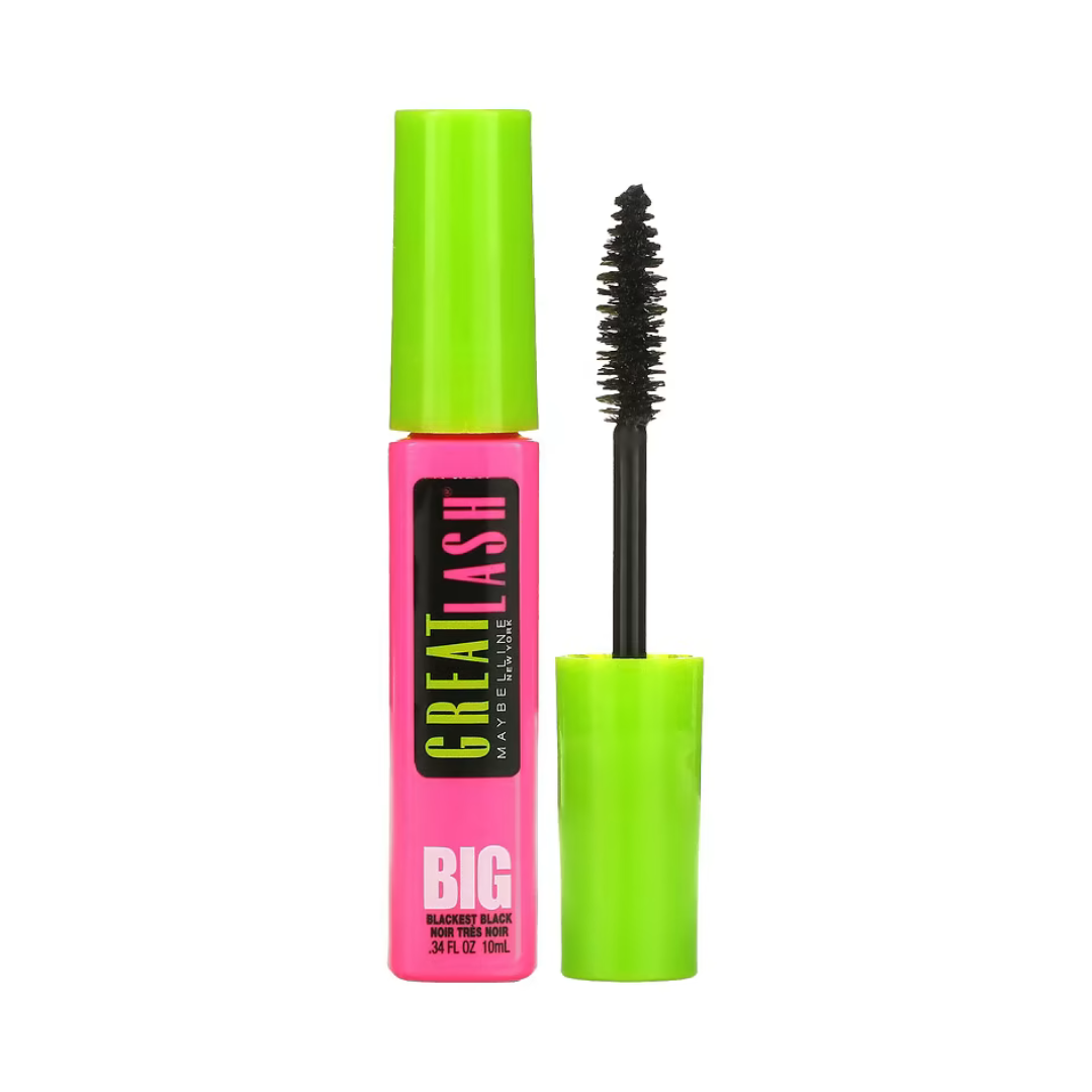 Maybelline Great Lash Big Mascara 10mL - 130 Blackest Black