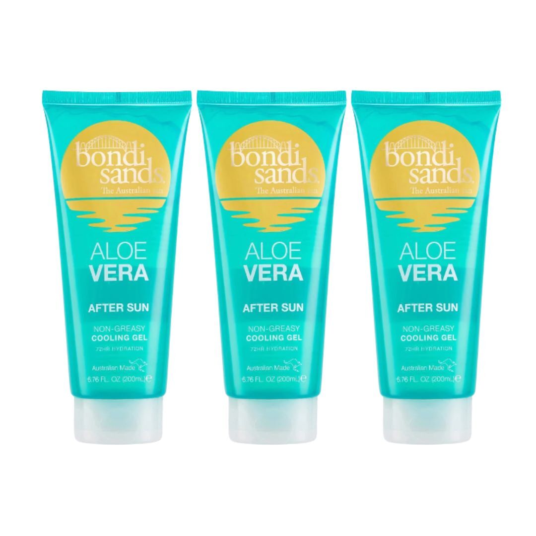 3 x Bondi Sands Aloe Vera After Sun Cooling Gel 200mL