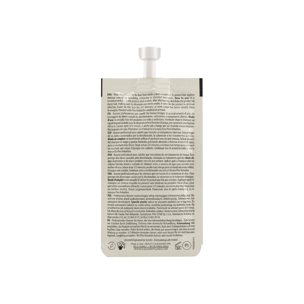 Alfaparf Il Salone Milano Plex Bond Rebuilder Booster For Bleached Coloured Hair 4x15mL