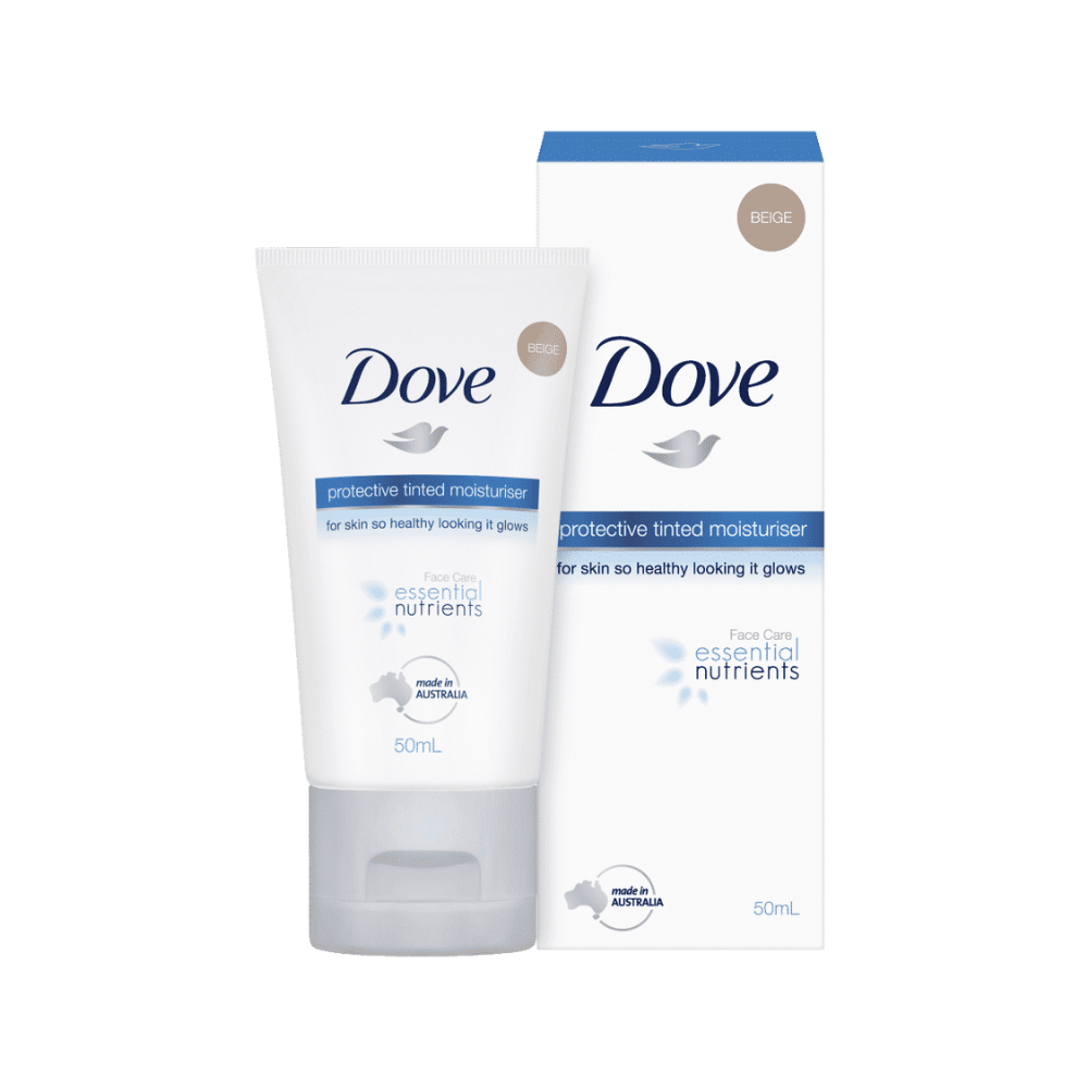 6 x Dove Protective Tinted Moisturiser 50mL - Beige