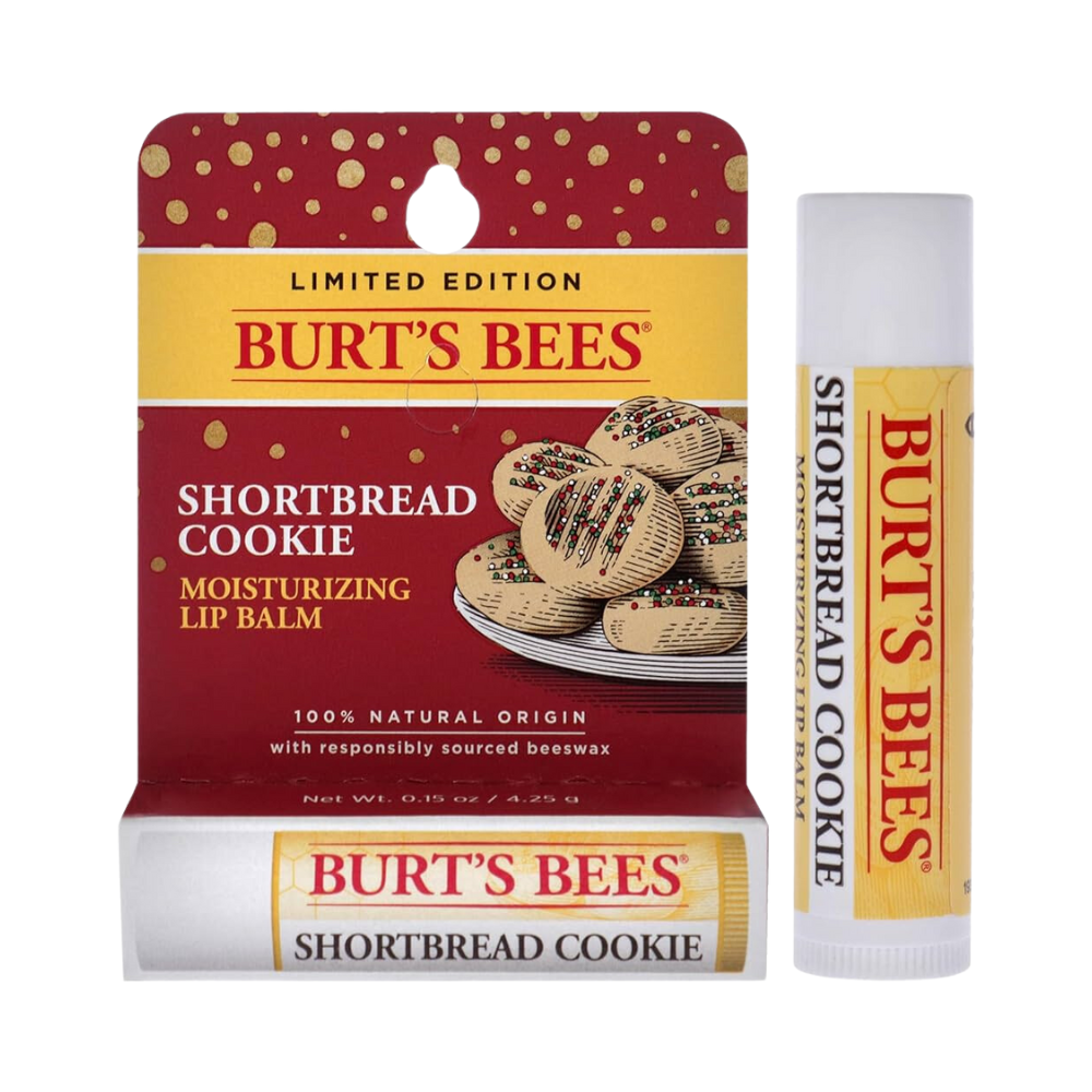 6 x Burt's Bees Shortbread Cookie Lip Balm 4.25g