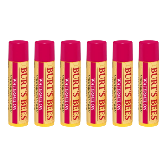 6 x Burt's Bees Watermelon Lip Balm 4.25g