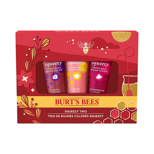 Burt's Bees Squeezy Tinted Lip Balm Trio Gift Set