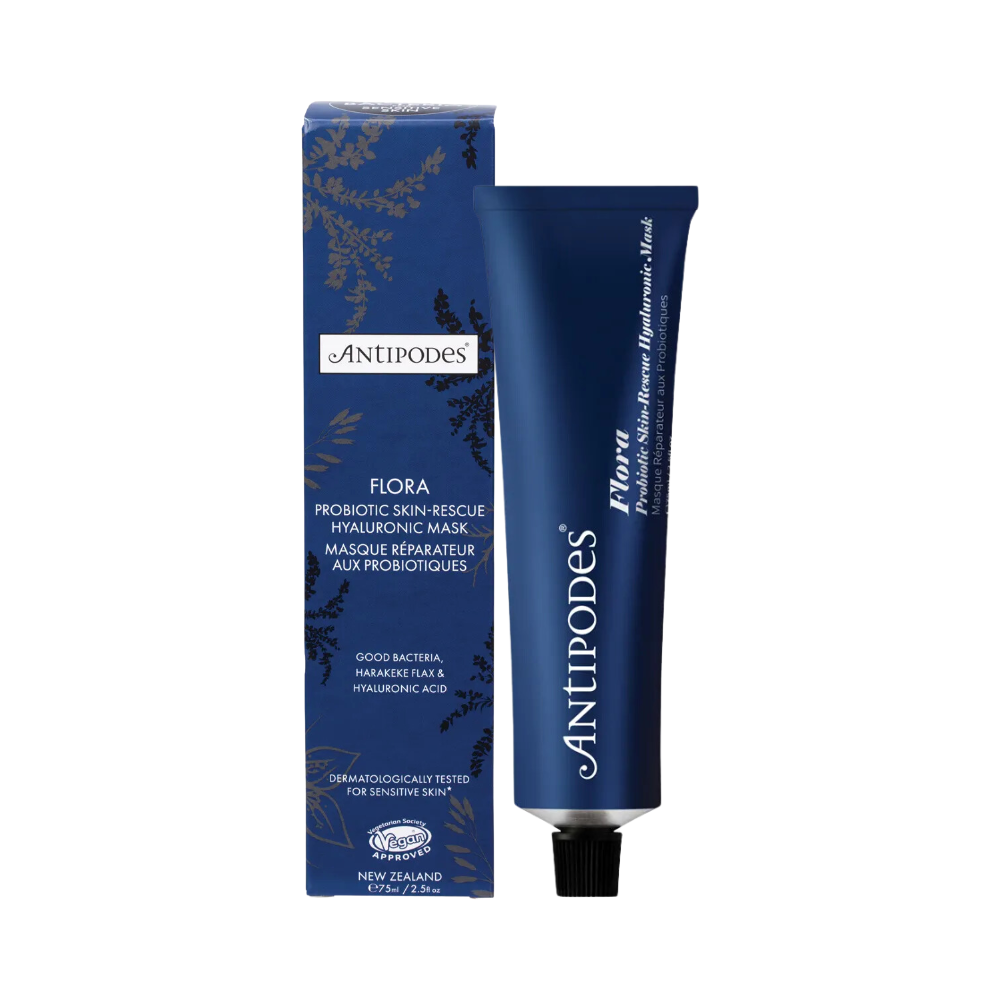 Antipodes Flora Probiotic Skin-Rescue Hyaluronic Mask 75mL