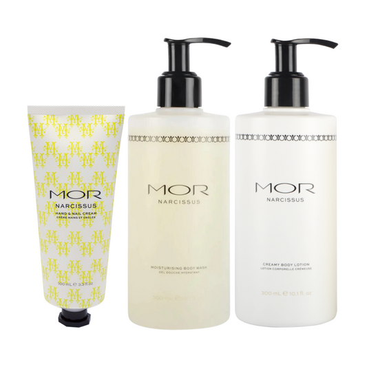 MOR Boutique Narcissus Hand & Body Trio