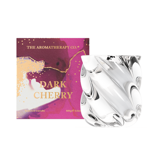 The Aromatherapy Co. Festive Votive Dark Cherry Candle 100g