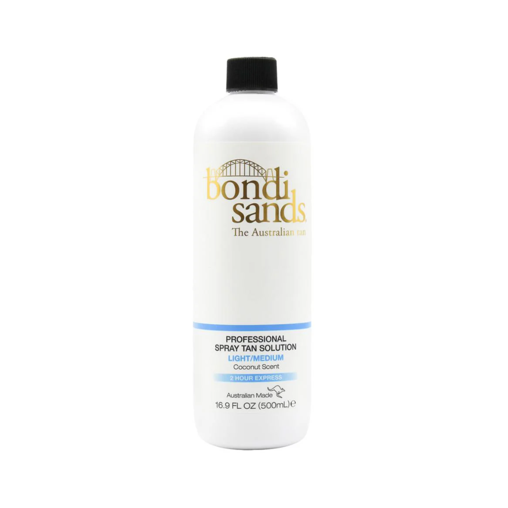 2 x Bondi Sands Professional Spray Tan Solution Light/Medium 500mL