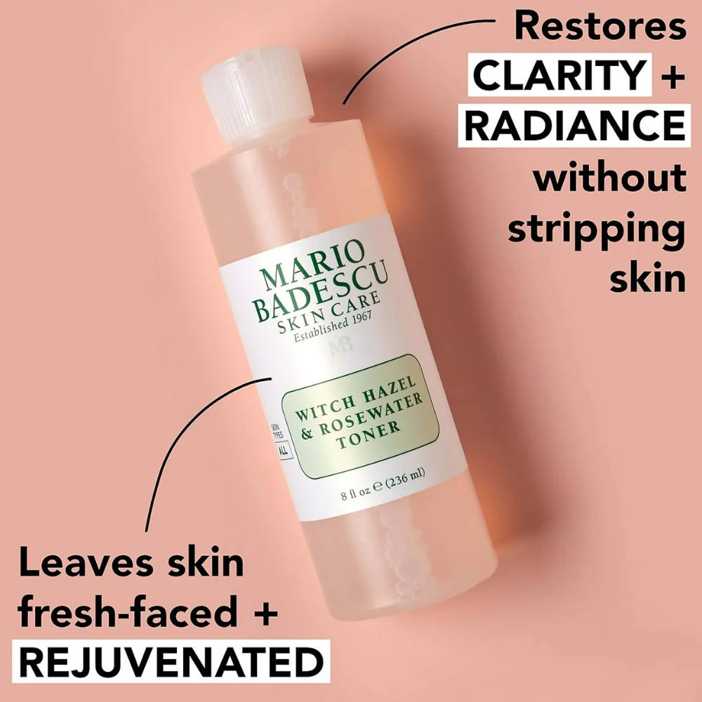 Mario Badescu Witch Hazel & Rosewater Toner 236mL
