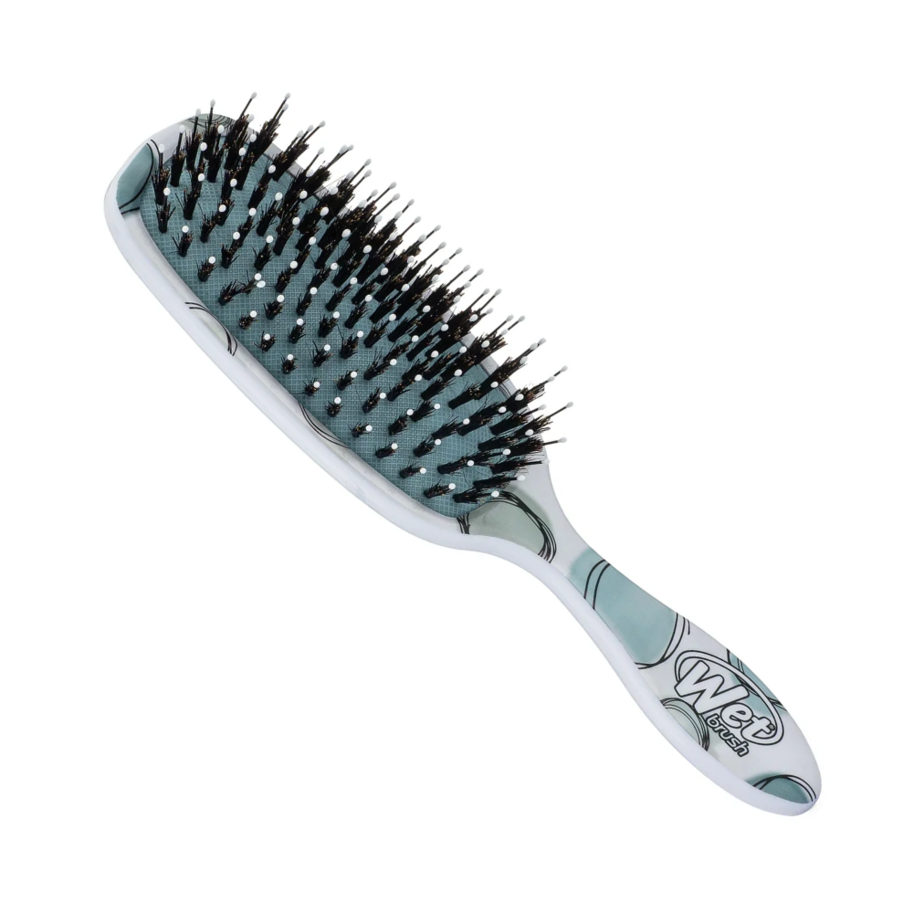 Wet Brush Shine Enhancer Motif - Teal Dots