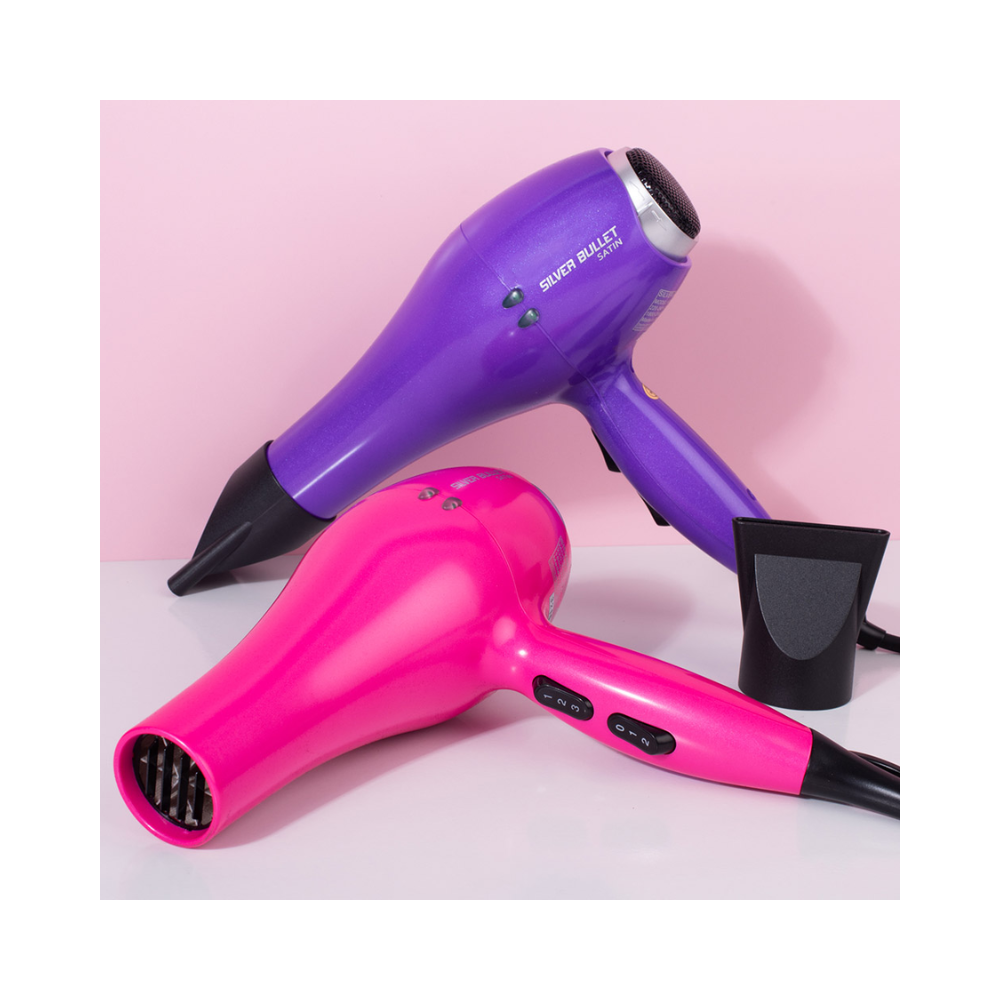 Silver Bullet Satin Hair Dryer - Purple