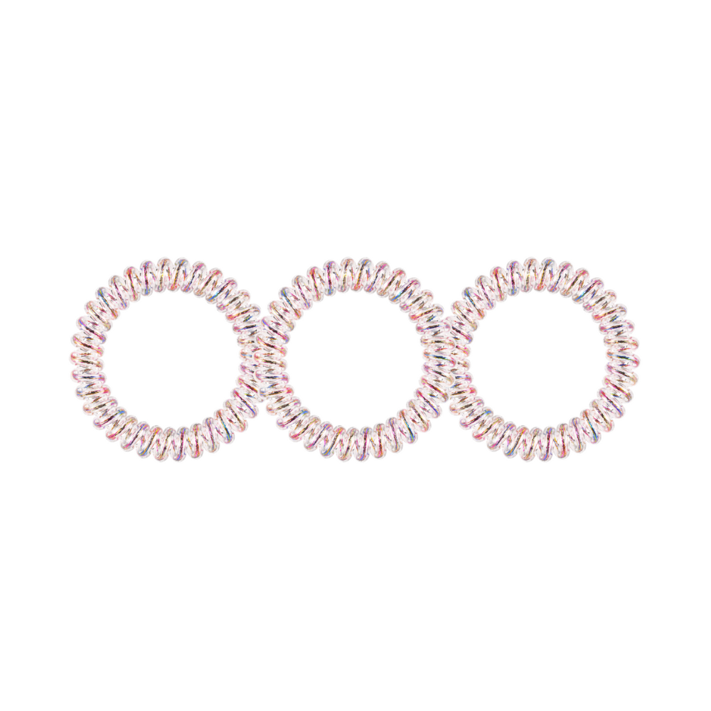Invisibobble Slim Elegant Spiral Traceless Hair Ties 3Pk - Vanity Fairy