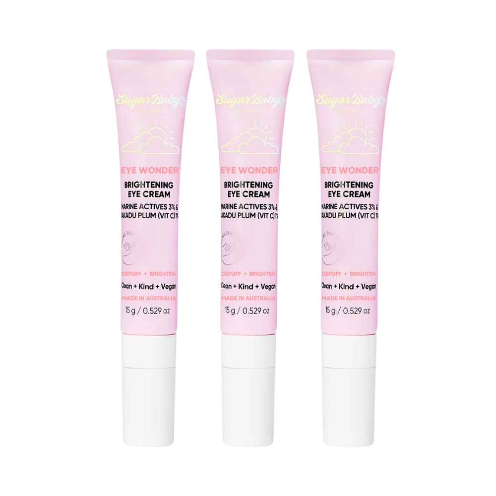 3 x SugarBaby Eye Wonder Brightening Eye Cream 15g