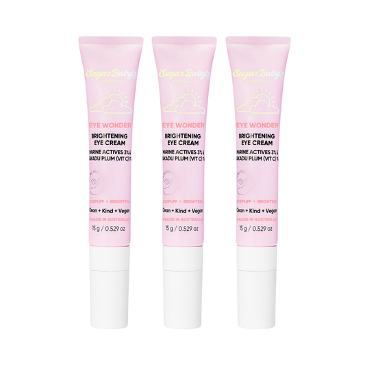 3 x SugarBaby Eye Wonder Brightening Eye Cream 15g