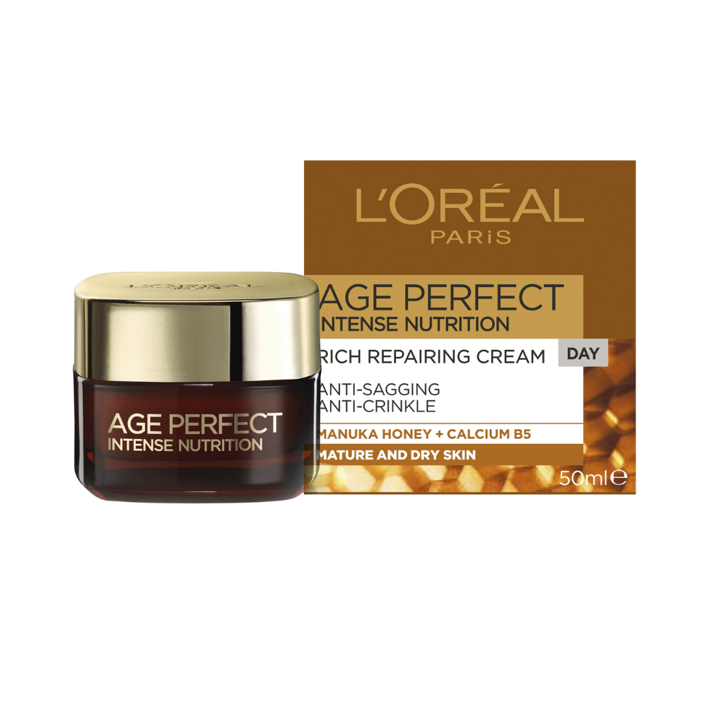 L'Oreal Paris Age Perfect Intense Nutrition Rich Repairing Day Cream 50mL