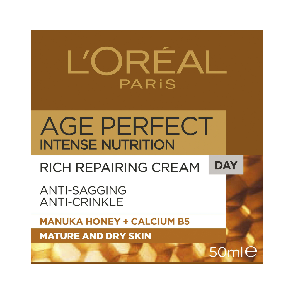 L'Oreal Paris Age Perfect Intense Nutrition Rich Repairing Day Cream 50mL