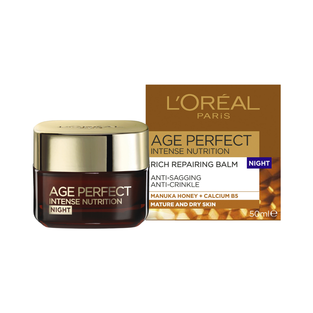 L'Oreal Paris Age Perfect Intense Nutrition Rich Repairing Day & Night Cream 50mL Duo