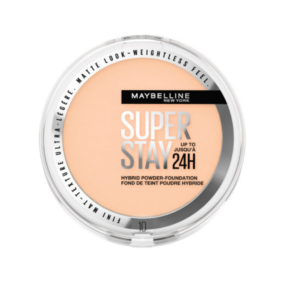 Maybelline SuperStay 24HR Hybrid Powder Foundation 9g - 10 Ivory