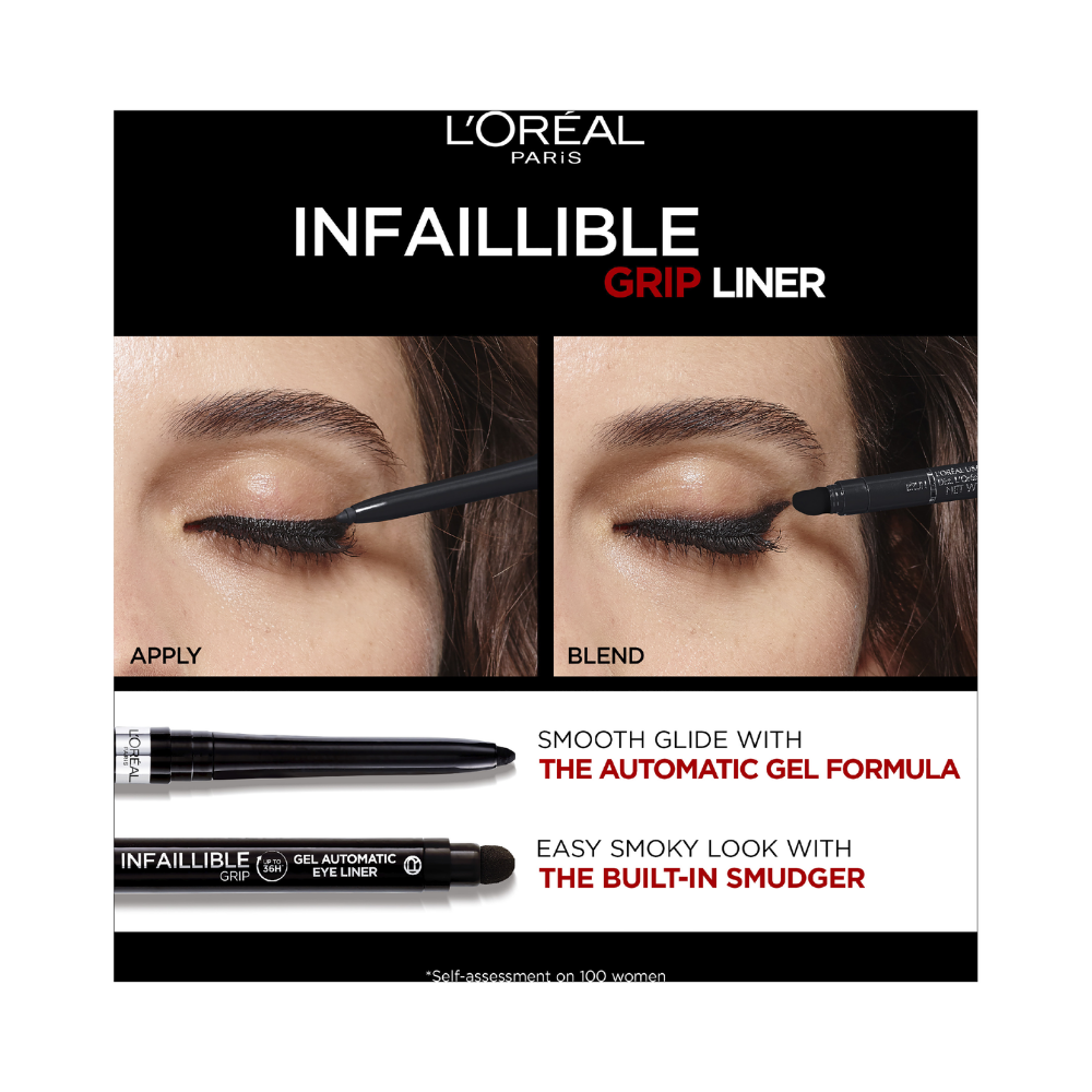 L'Oreal Paris Infaillible Grip 36H Gel Automatic Eye Liner - 005 Blue Jersey