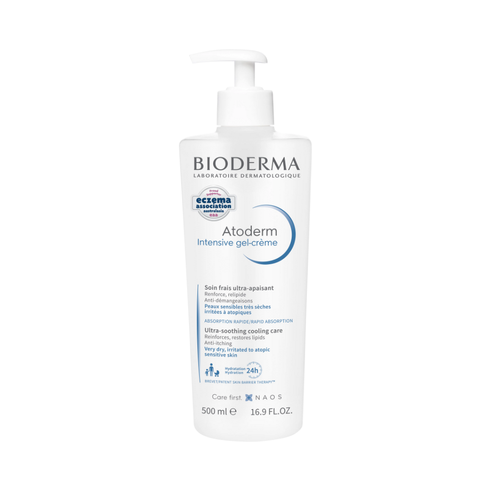 Bioderma Atoderm Intensive Gel-Creme Ultra-Lightweight Nourishing Moisturiser 500mL