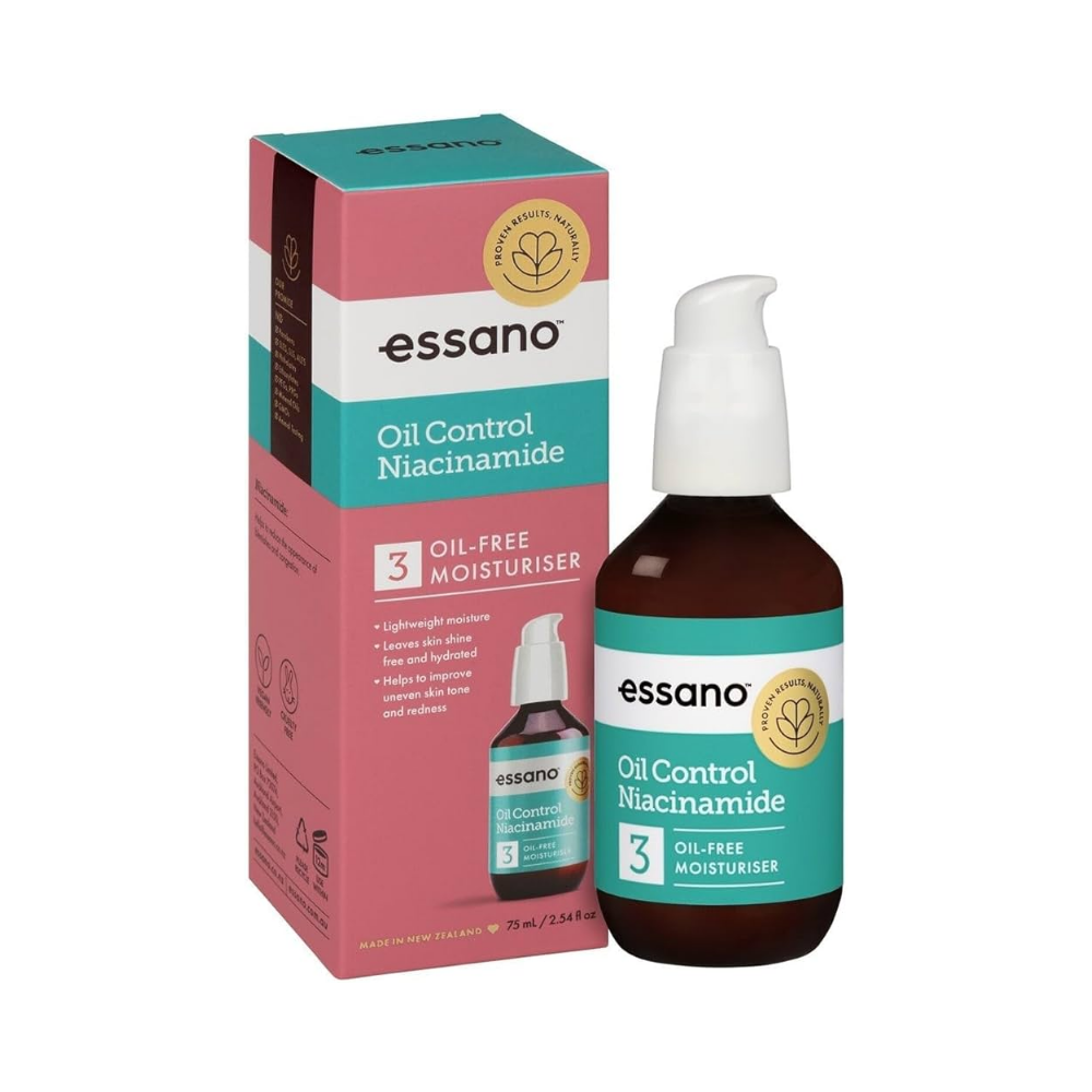 Essano Oil Control Niacinamide Oil-Free Moisturiser 75mL