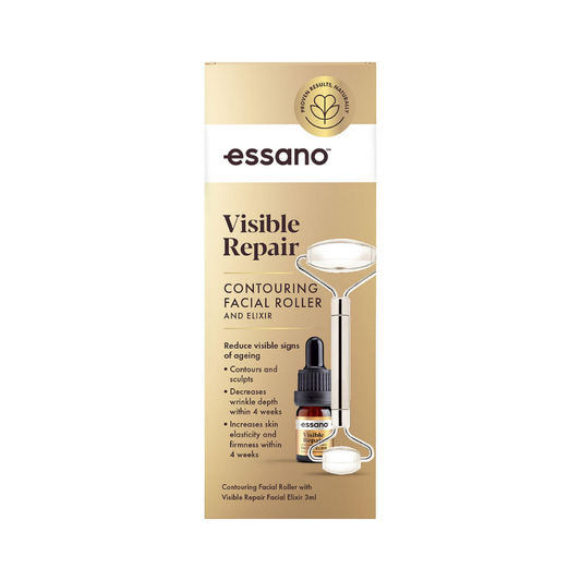 Essano Visible Repair Contouring Facial Roller & Elixir 3mL