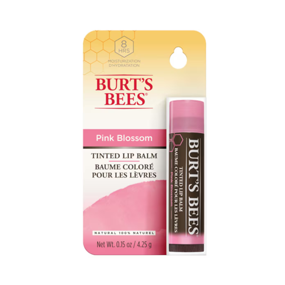 3 x Burt's Bees Tinted Lip Balm 4.25g - Pink Blossom