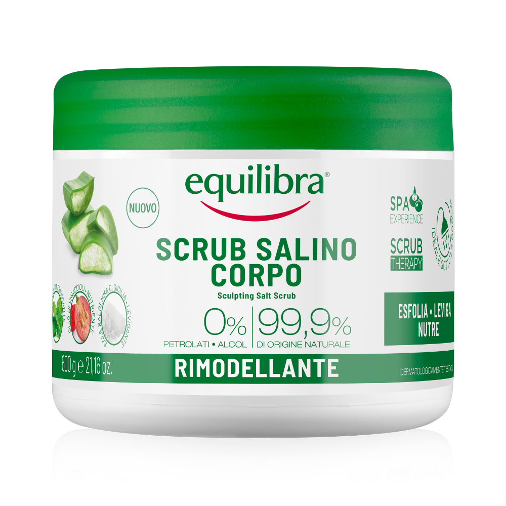 Equilibra Reshaping Salt Body Scrub 600g