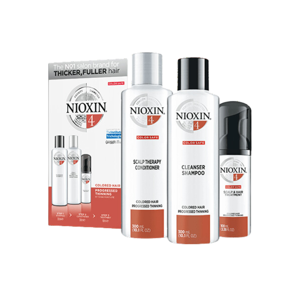 Nioxin Hair System 4 Kit - Colored Hair Progressed Thinning