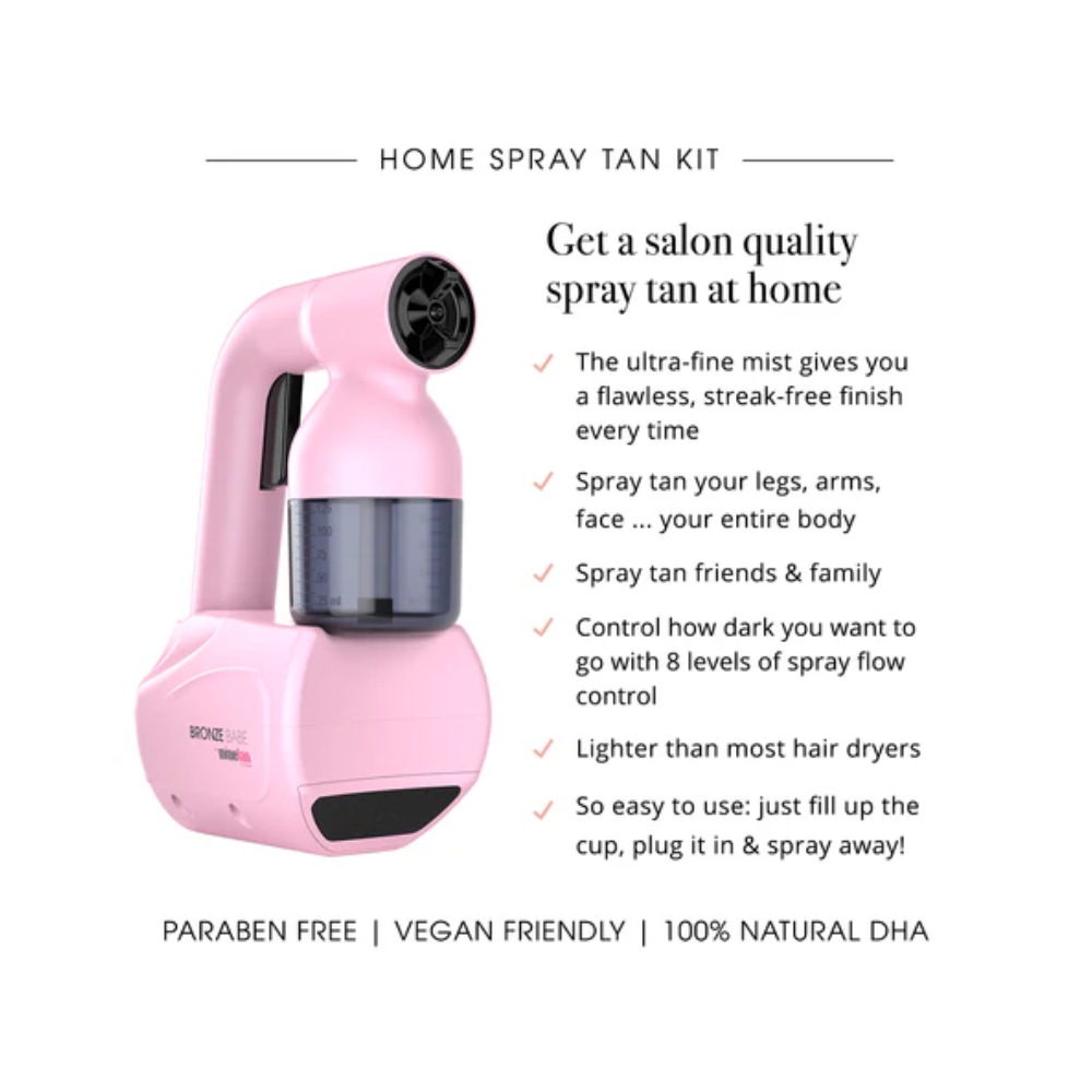 MineTan Bronze Babe Home Spray Tan Kit - Pink