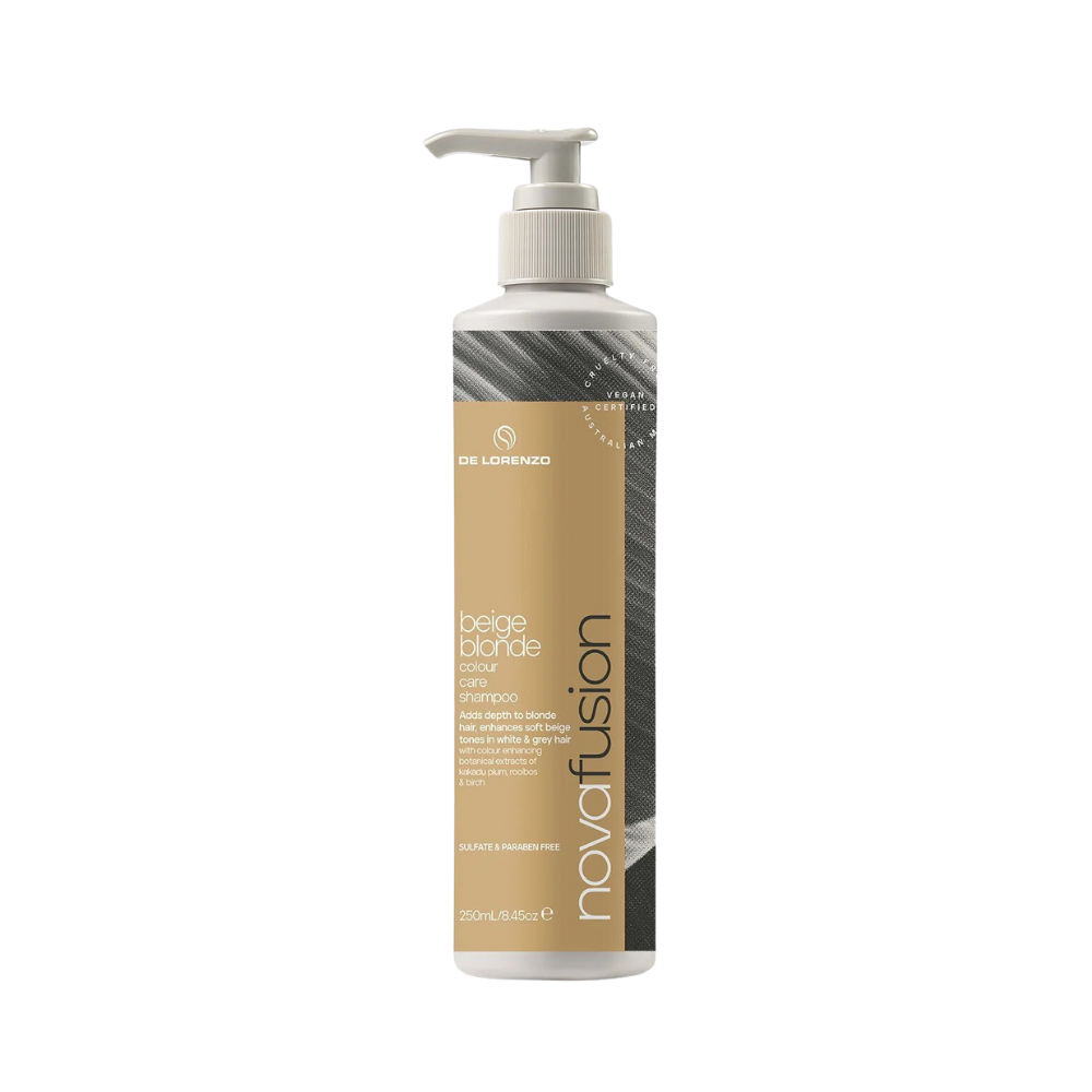 De Lorenzo Novafusion Colour Care Beige Blonde Shampoo 250mL