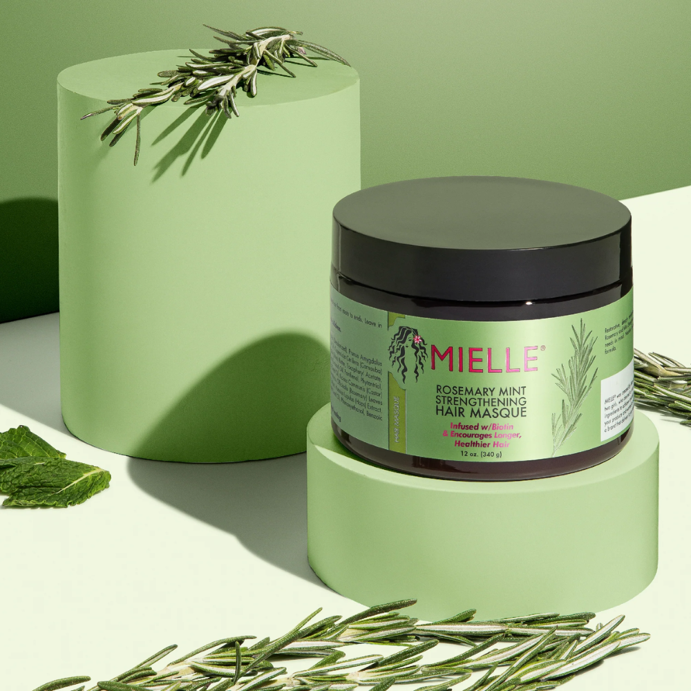 Mielle Rosemary Mint Scalp & Hair Strengthening Hair Masque 340g