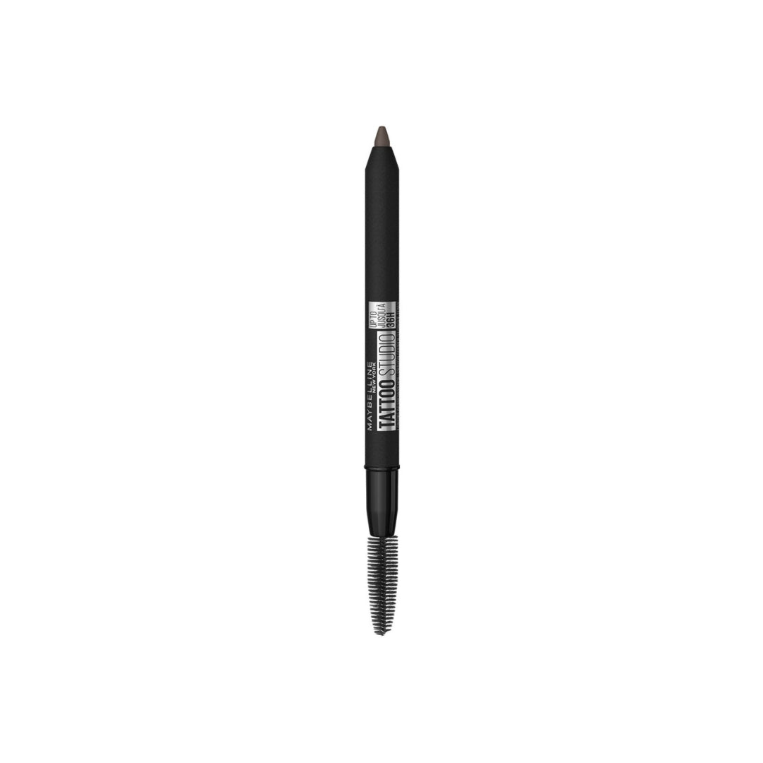 3 x Maybelline Tattoo Studio 36HR Pigment Eyebrow Pencil 0.73g - 260 Deep Brown