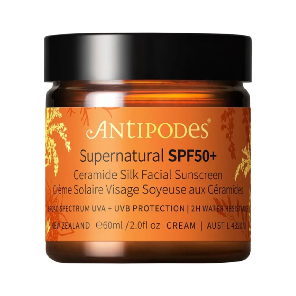 Antipodes Supernatural SPF50+ Ceramide Silk Sunscreen 60mL