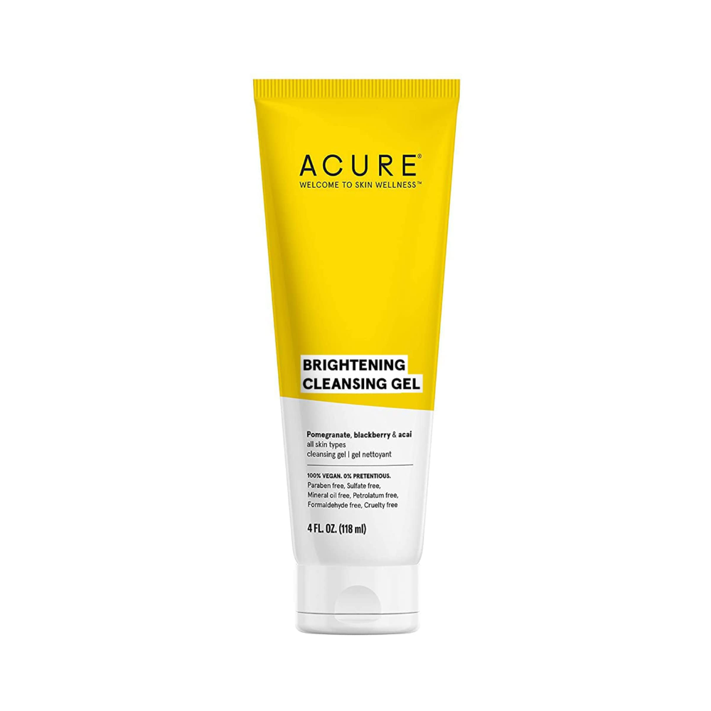 2 x ACURE Brightening Cleansing Gel 118mL