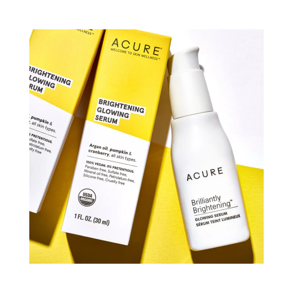 2 x ACURE Brightening Glowing Serum 30mL