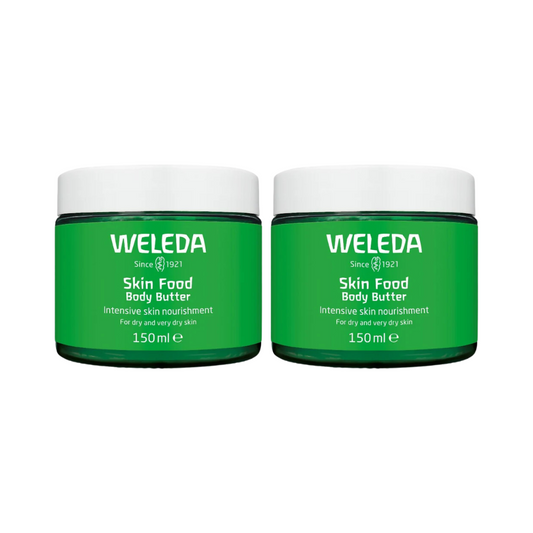 2 x Weleda Skin Food Body Butter 150mL