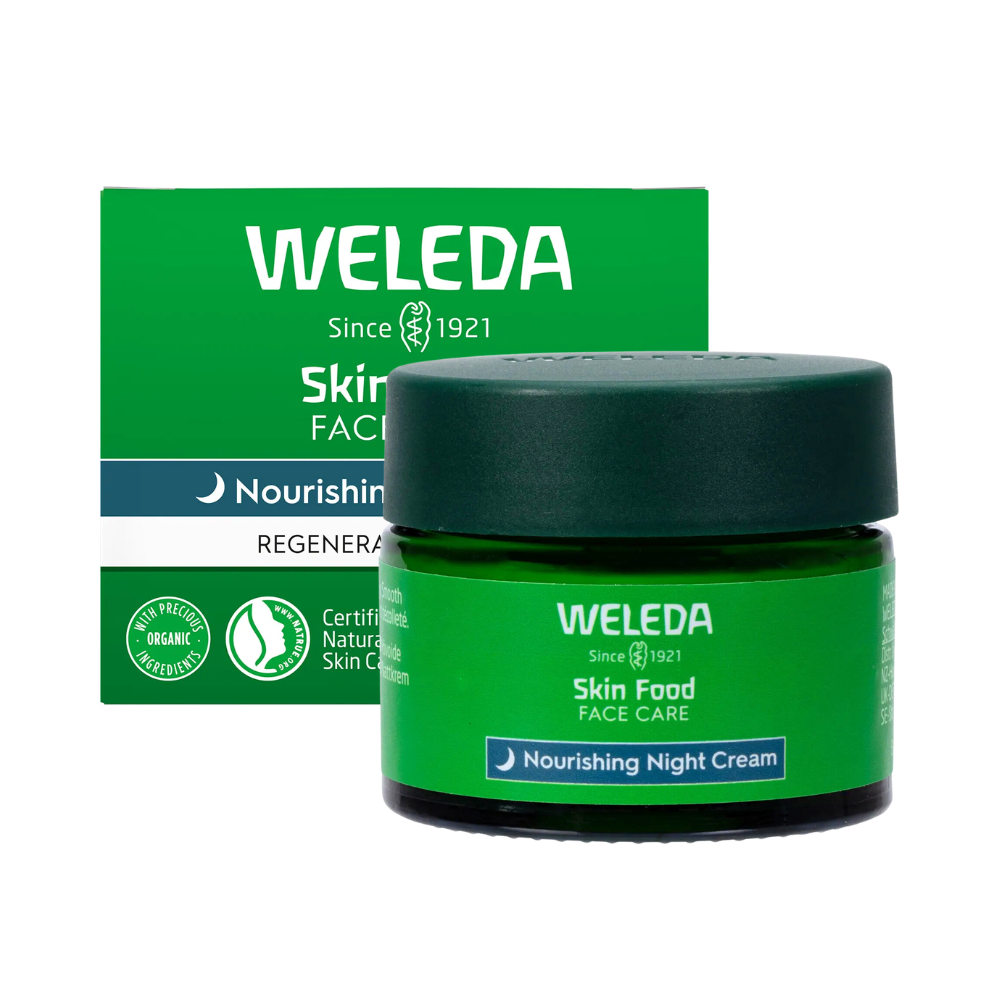 2 x Weleda Skin Food Face Care Nourishing Night Cream 40mL