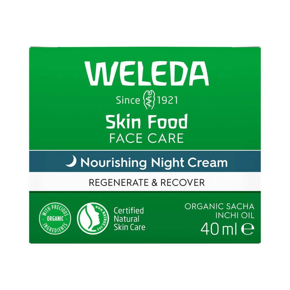 2 x Weleda Skin Food Face Care Nourishing Night Cream 40mL