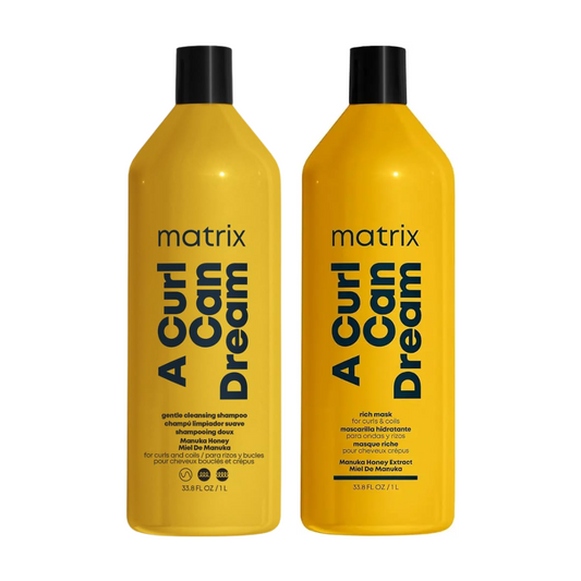 Matrix Total Results A Curl Can Dream Shampoo & Rich Mask 1 Litre (1000mL) Duo