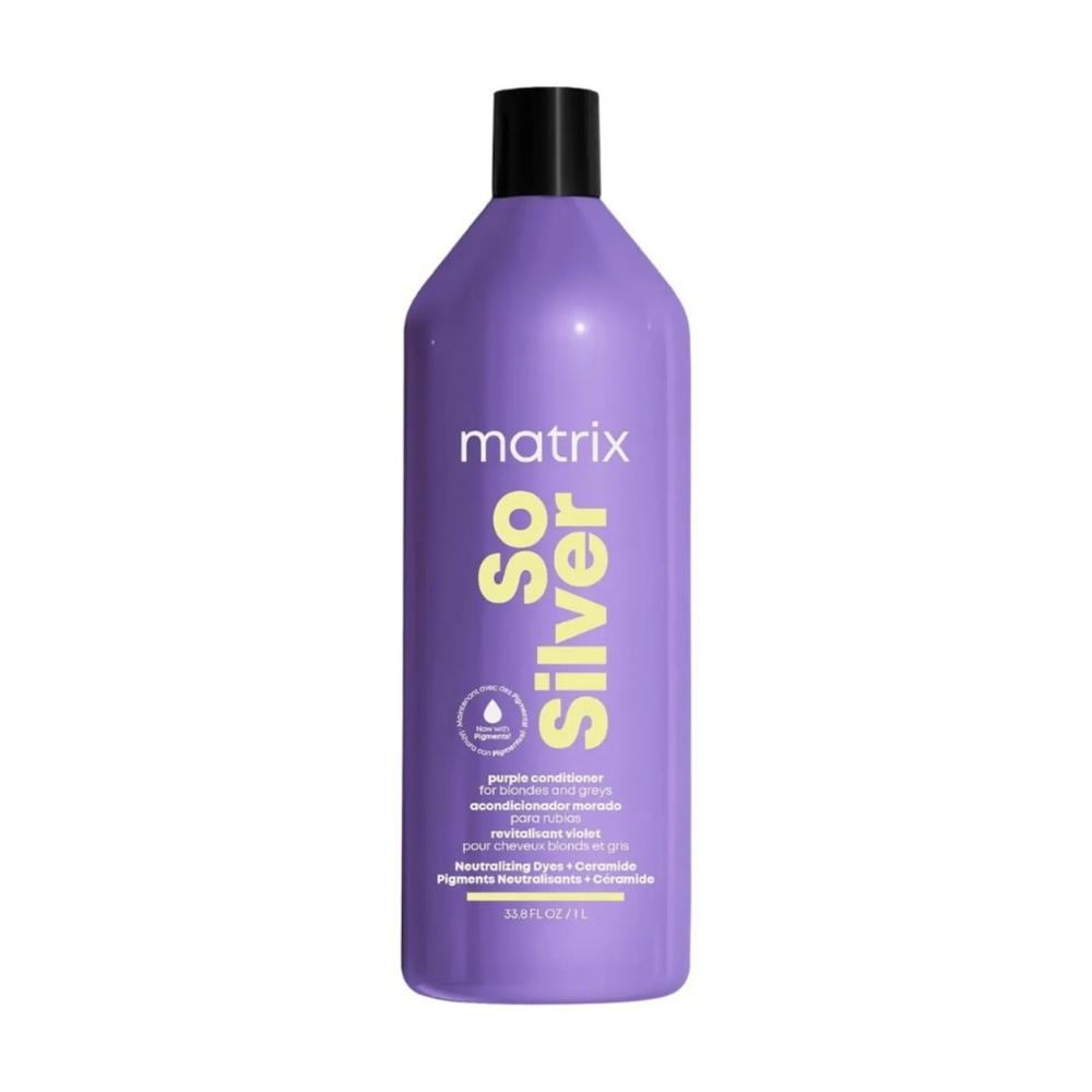 Matrix Total Results Color Obsessed So Silver Shampoo & Conditioner 1 Litre (1000mL) Duo