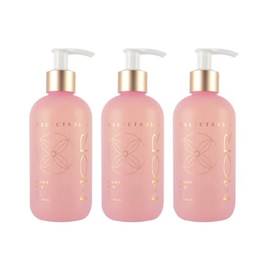 3 x MOR Delectables Body Wash 250mL - Peony Dew