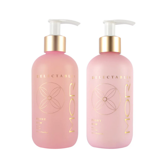 MOR Delectables Body Wash & Lotion 250mL Duo - Peony Dew