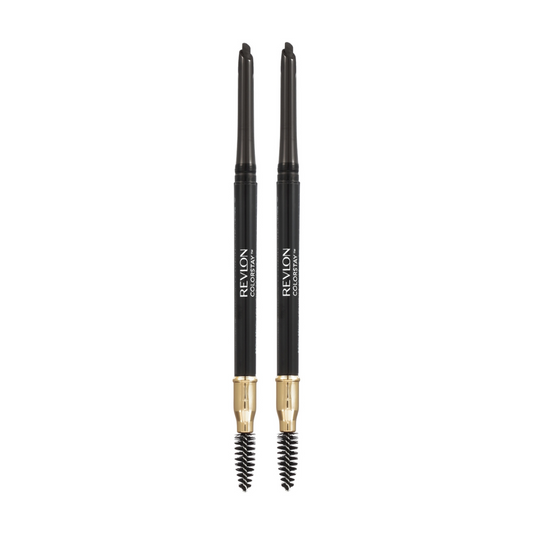 2 x Revlon ColorStay Brow Pencil 0.35g - 220 Dark Brown
