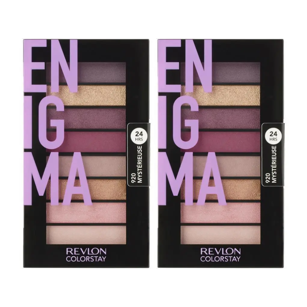 2 x Revlon Colorstay Looks Book Eyeshadow Palette 3.4g - Enigmna