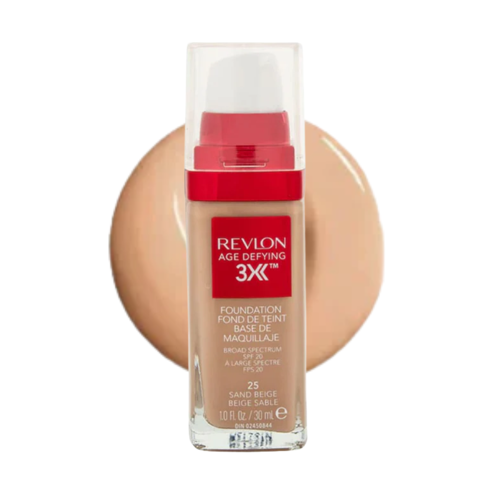 Revlon Age Defying 3X Foundation 30mL - 25 Sand Beige