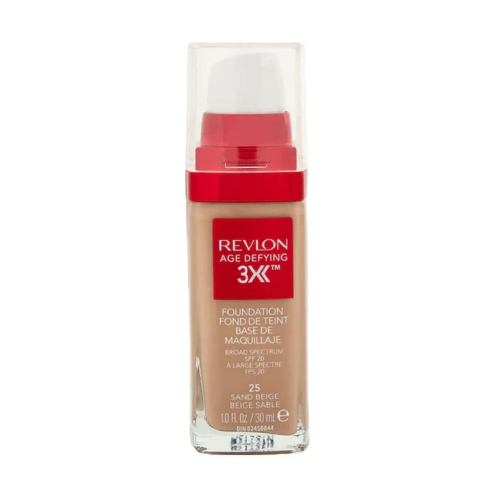 Revlon Age Defying 3X Foundation 30mL - 25 Sand Beige