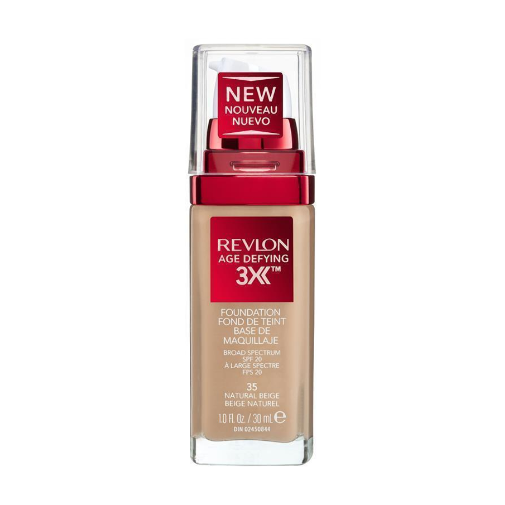 Revlon Age Defying 3X Foundation 30mL - 35 Natural Beige